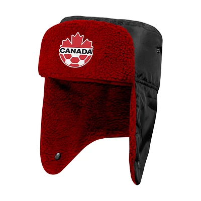 Bonnet de trappeur Nike noir Canada Soccer pour hommes