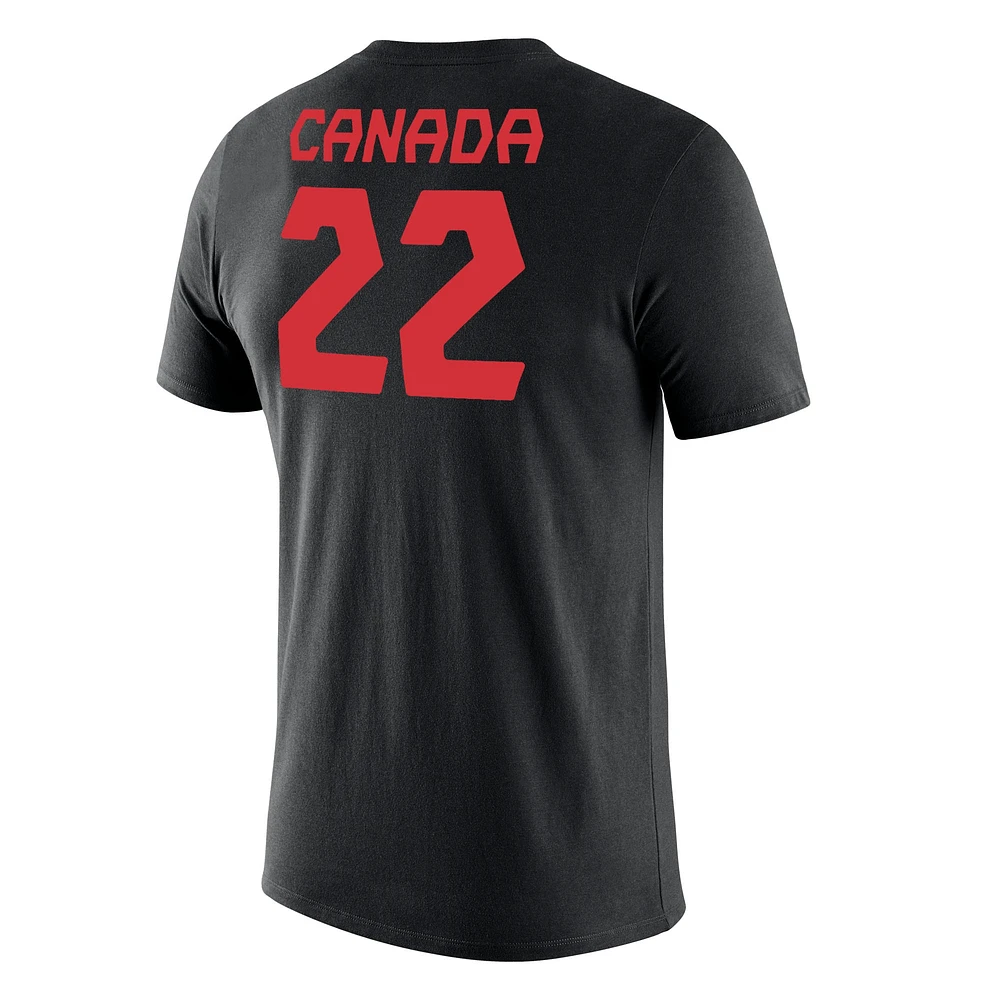 Men's Nike Black Canada Soccer - We Can Qualification Celebration Performance T-Shirt