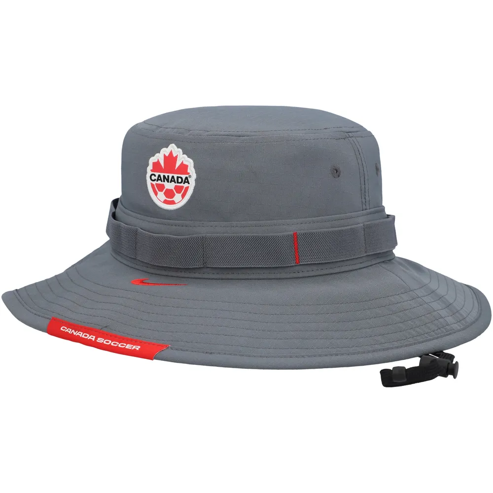 Chapeau bob Boonie Tri-Blend Performance Nike pour hommes, gris, Canada Soccer