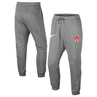 Pantalon de jogging Nike Canada Soccer Club Fleece gris pour homme