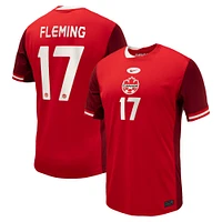 Maillot Nike Jessie Fleming rouge Canada Soccer 2024 domicile pour homme