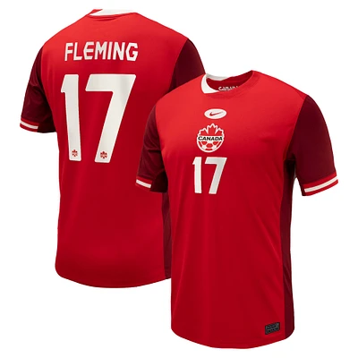 Men's Nike Jessie Fleming Red Canada Soccer 2024 Home Replica Jersey