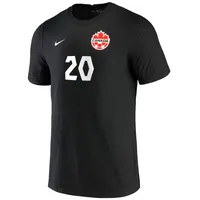 canadian soccer jersey black