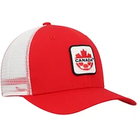 Men's Nike Red Canada Soccer Classic99 Trucker Snapback Hat