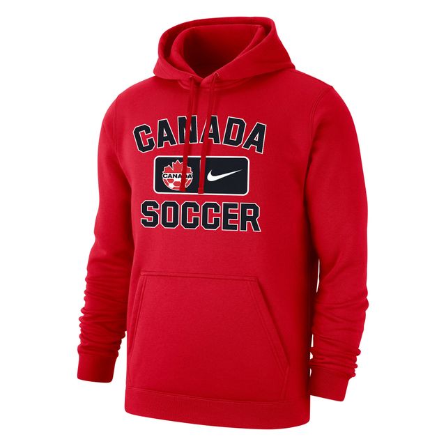 Polaire Nike Canada Soccer Club Wordmark pour homme