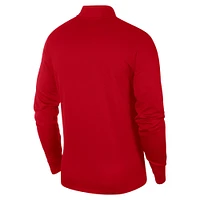 Men's Nike Red Canada Soccer Pacer Quarter-Zip Jacket