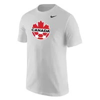 Men's Nike White Canada Soccer Core T-Shirt