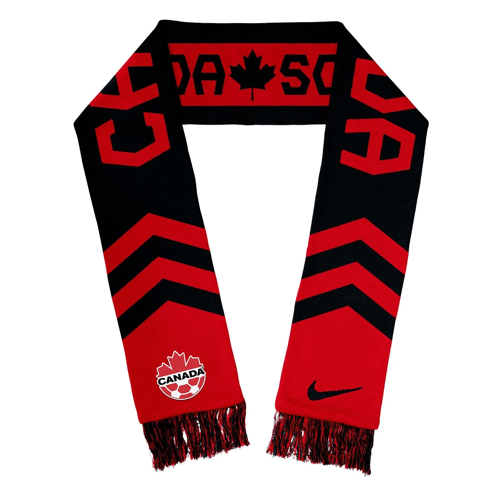 Écharpe de flèche de verbiage local de Nike Canada Soccer