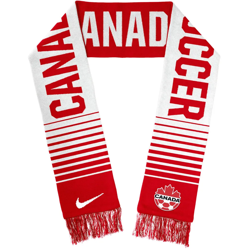 Nike Canada Soccer Jacquard Rouge/Blanc - Écharpe