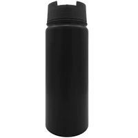 The Sports Vault Black Canada Soccer 18oz Executive Water Bottle