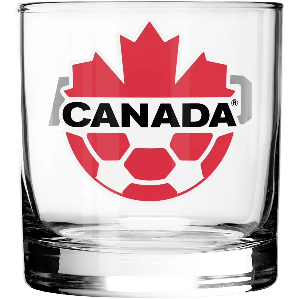 Le Sports Vault Canada Soccer - 11 oz. Verre de roches