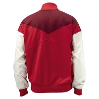 Veste unisexe Nike rouge Canada Soccer 2024 Anthem Performance entièrement zippée