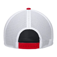 Casquette de camionneur ajustable Nike Canada Soccer Rise rouge unisexe
