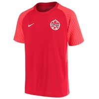 Youth Nike Red Canada Soccer 2021/22 Home - Replica Blank Jersey