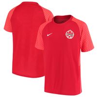 Youth Nike Red Canada Soccer 2021/22 Home - Replica Blank Jersey