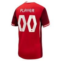 Maillot de joueur Pick-A-Player réplique domicile Canada Soccer 2024 Nike rouge pour jeune