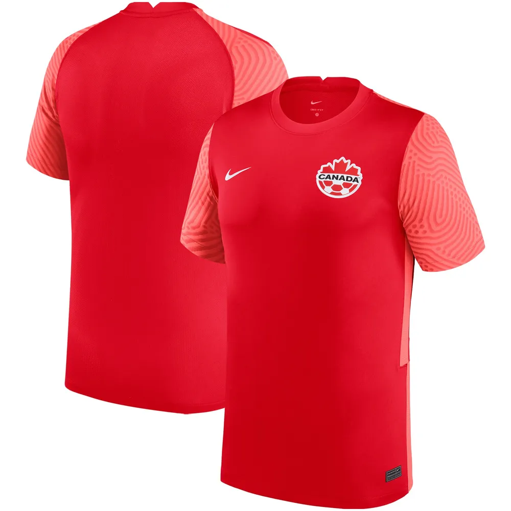 Pest hervorming koolhydraat Lids Canada Soccer Nike Youth Home Replica Jersey - Red | The Shops at  Willow Bend