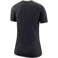 T-shirt de performance avec logo l'équipe nationale Nike Canada pour femme, noir