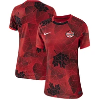 Maillot réplique domicile de l'équipe nationale féminine du Canada 2023 Nike rouge pour femme