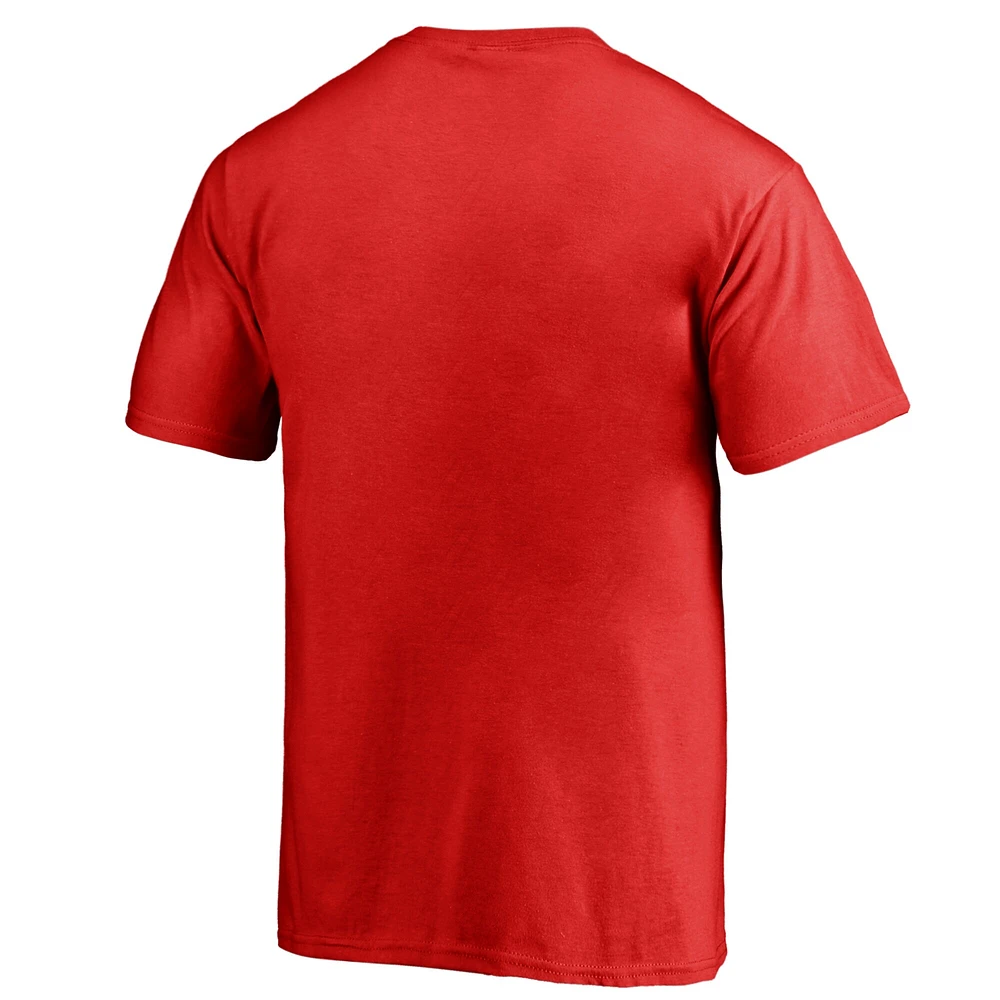 T-shirt rouge avec logo principal Go-Go de Youth Fanatics