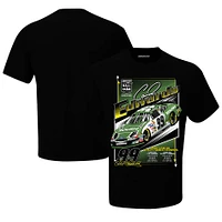 Men's Checkered Flag Sports Black Carl Edwards NASCAR 2025 Hall of Fame Inductee T-Shirt