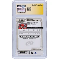 Andrei Svechnikov Carolina Hurricanes Autographed 2018-19 Upper Deck O-Pee-Chee Platinum Rainbow #200 CGC Fanatics Witnessed Authenticated /10 Rookie Card