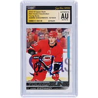 Andrei Svechnikov Carolina Hurricanes Autographed 2018-19 Upper Deck Series 2 Young Guns #451 CGC Fanatics Witnessed Authenticated Auto 10 Rookie Card