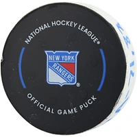 Andrei Svechnikov Carolina Hurricanes Game-Used Goal Puck vs. New York Rangers on January 28, 2025 - First of Two Goals Scored