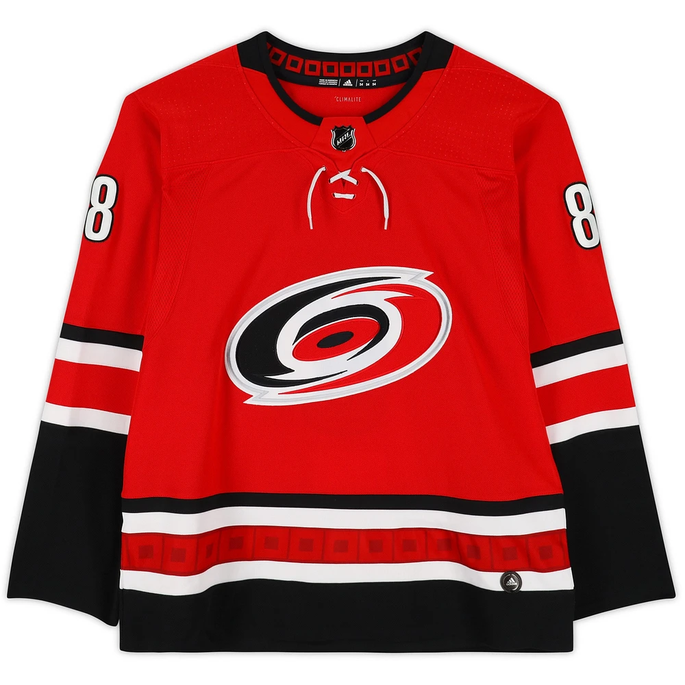 Brent Burns Carolina Hurricanes Autographed Red Adidas Authentic Jersey