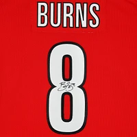 Brent Burns Carolina Hurricanes Autographed Red Adidas Authentic Jersey