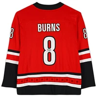 Maillot Breakaway dédicacé par Brent Burns des Carolina Hurricanes Red Fanatics