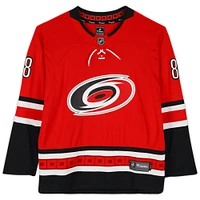 Maillot Breakaway dédicacé par Brent Burns des Carolina Hurricanes Red Fanatics
