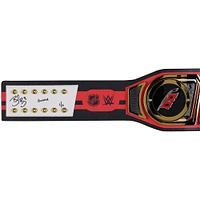 Brent Burns Carolina Hurricanes Autographed WWE Legacy Title Belt with "Burnzie" Inscription - Limited Edition #1/5