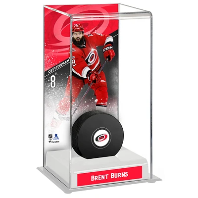 Brent Burns Carolina Hurricanes Deluxe Tall Hockey Puck Display Case