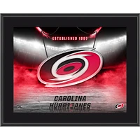 Carolina Hurricanes 10.5" x 13" Horizontal Team Logo Sublimated Plaque