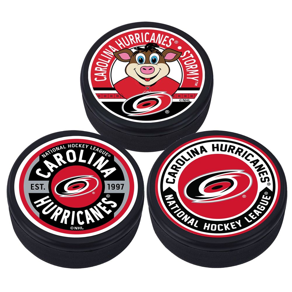 Carolina Hurricanes - 3-Puck Pack