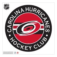 Carolina Hurricanes - 36'' x 36'' Team Repositional Stripe Design Vinyl Wall Decal