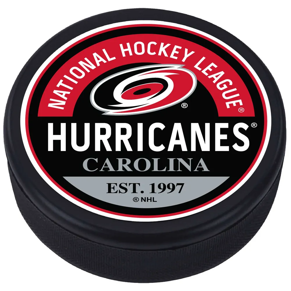 Carolina Hurricanes - Rondelle à logo texturé en blocs