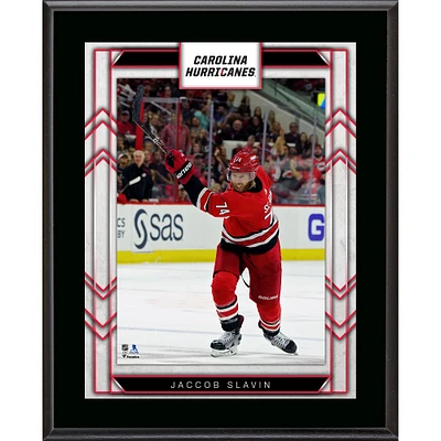 Jaccob Slavin Carolina Hurricanes 10.5" x 13" Sublimated Player Plaque