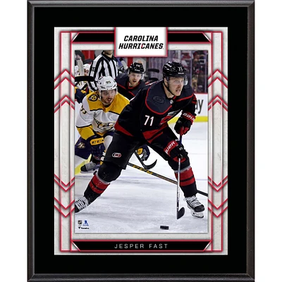 Jesper Fast Carolina Hurricanes 10.5" x 13" Sublimated Player Plaque