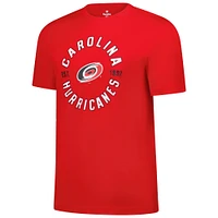 Men's Fanatics  Red Carolina Hurricanes Serve T-Shirt