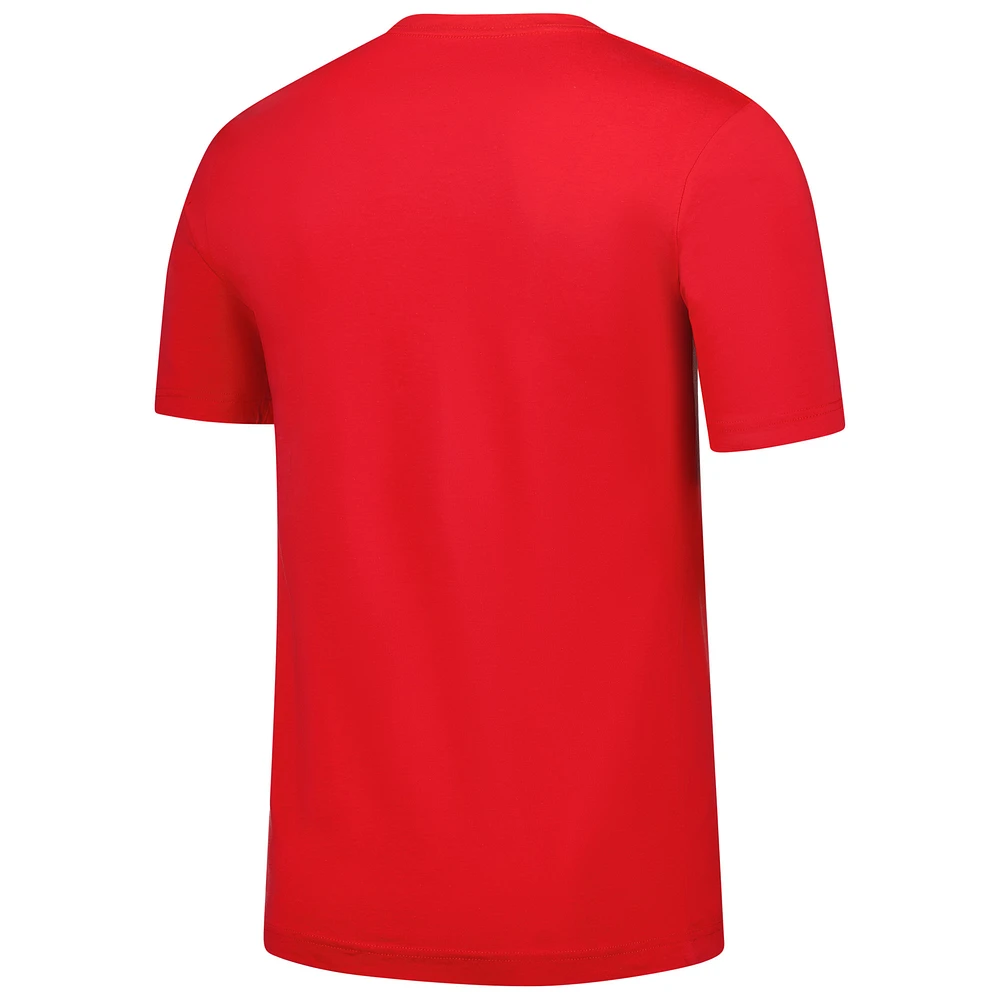 Men's Fanatics  Red Carolina Hurricanes Serve T-Shirt