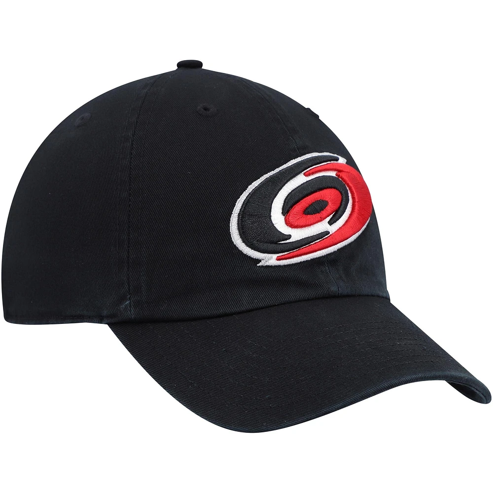 Casquette réglable de nettoyage de l'équipe des Hurricanes de la Caroline '47 noire pour hommes