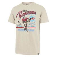 T-shirt de hockey Golden Age Scrum pour homme '47 Natural Carolina Hurricanes