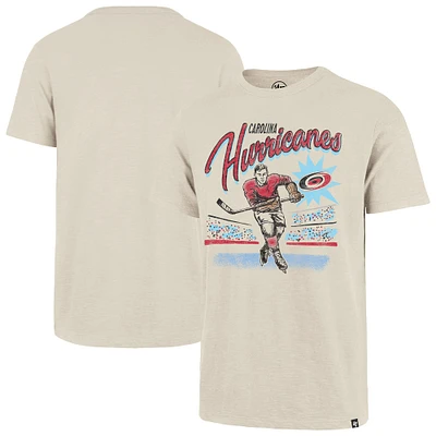 T-shirt de hockey Golden Age Scrum pour homme '47 Natural Carolina Hurricanes