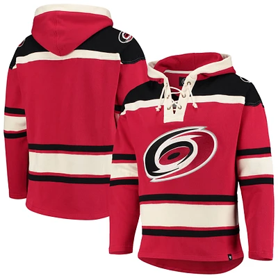 Chandail à capuchon pour homme '47 Red Carolina Hurricanes Superior Lacer