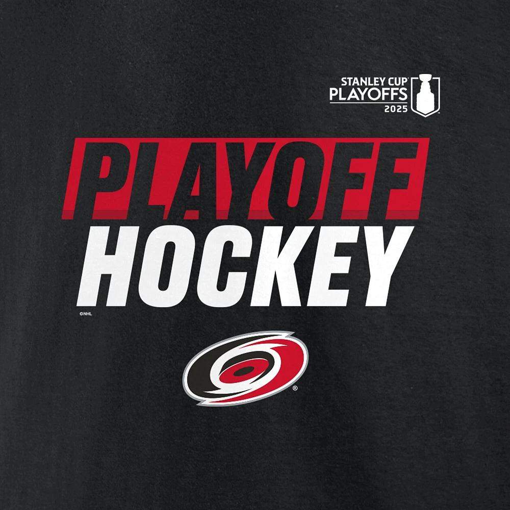 Men's Fanatics Black Carolina Hurricanes 2025 Stanley Cup Playoffs Breakout T-Shirt