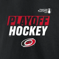 Men's Fanatics Black Carolina Hurricanes 2025 Stanley Cup Playoffs Breakout T-Shirt