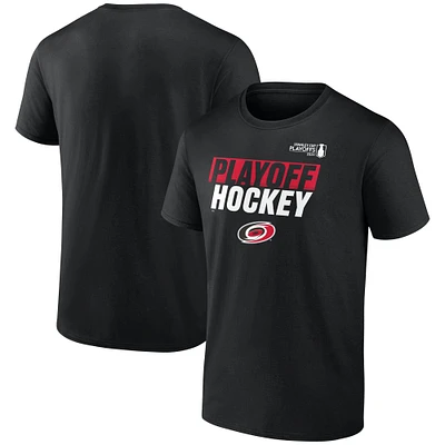 Men's Fanatics Black Carolina Hurricanes 2025 Stanley Cup Playoffs Breakout T-Shirt