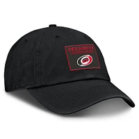 Men's Fanatics Black Carolina Hurricanes Authentic Pro Prime Adjustable Hat